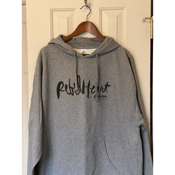 Madonna Rebel Heart Tour 2015 Gray Pullover Hoodie Men's XL Boy Toy New - Picture 3 of 7